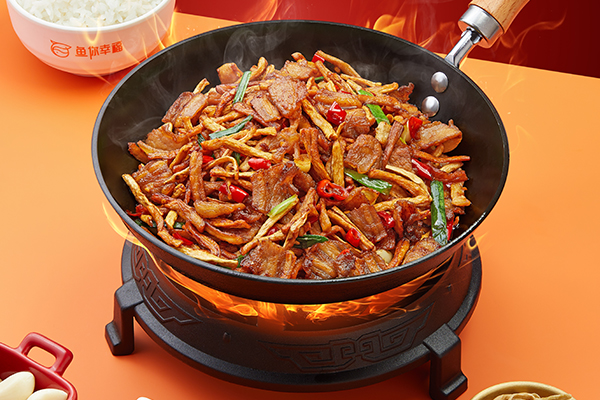 萝卜干炒肉